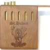 Boite de rangement / cartouchiere en noyer