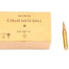Munitions x50 calibre 5.56x45 (.223Remington)