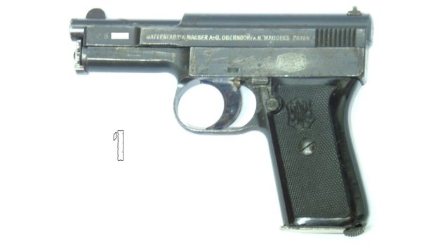 SAMSUNG CAMERA PICTURES MAUSER Modele 1910 calibre 7.65 Browning