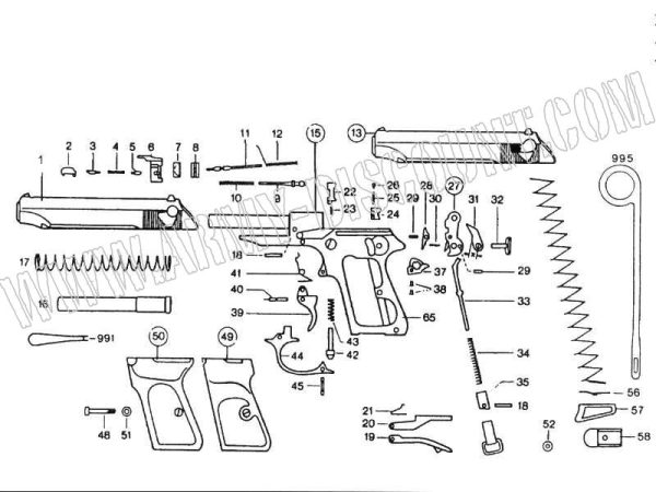 WaltherPPK_1b6303da4f7f30d3839a8052e397c46f-2.jpg WALTHER PPK Pièces détachées - éclaté