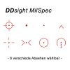 ddsight_milspec_absehen-3.jpg Point Rouge DD Optics MILTECH SPEC 8 réticules