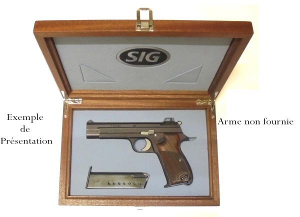 Coffret en noyer huilé SIG P210